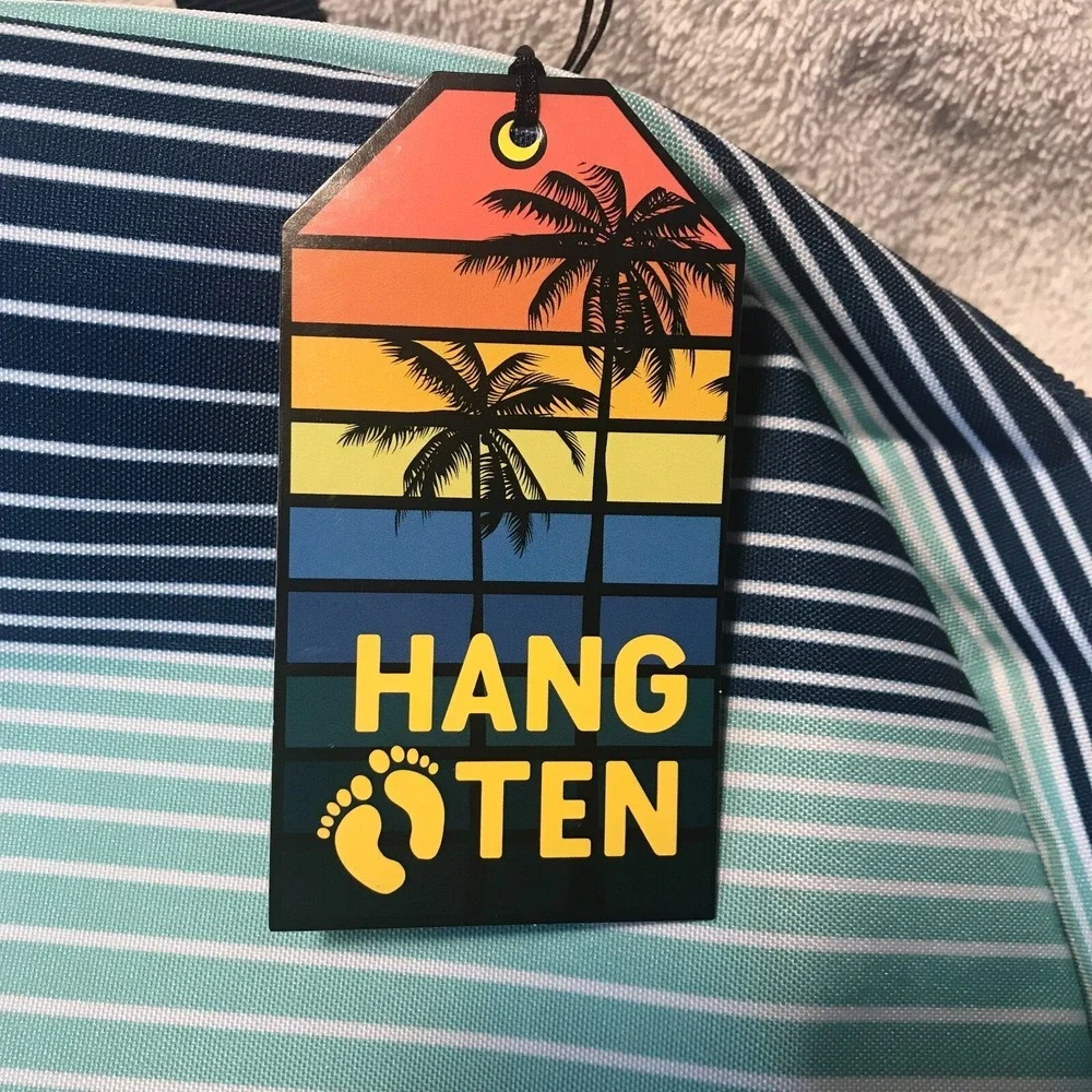 New Hang Ten Blue and Green Back Pack
